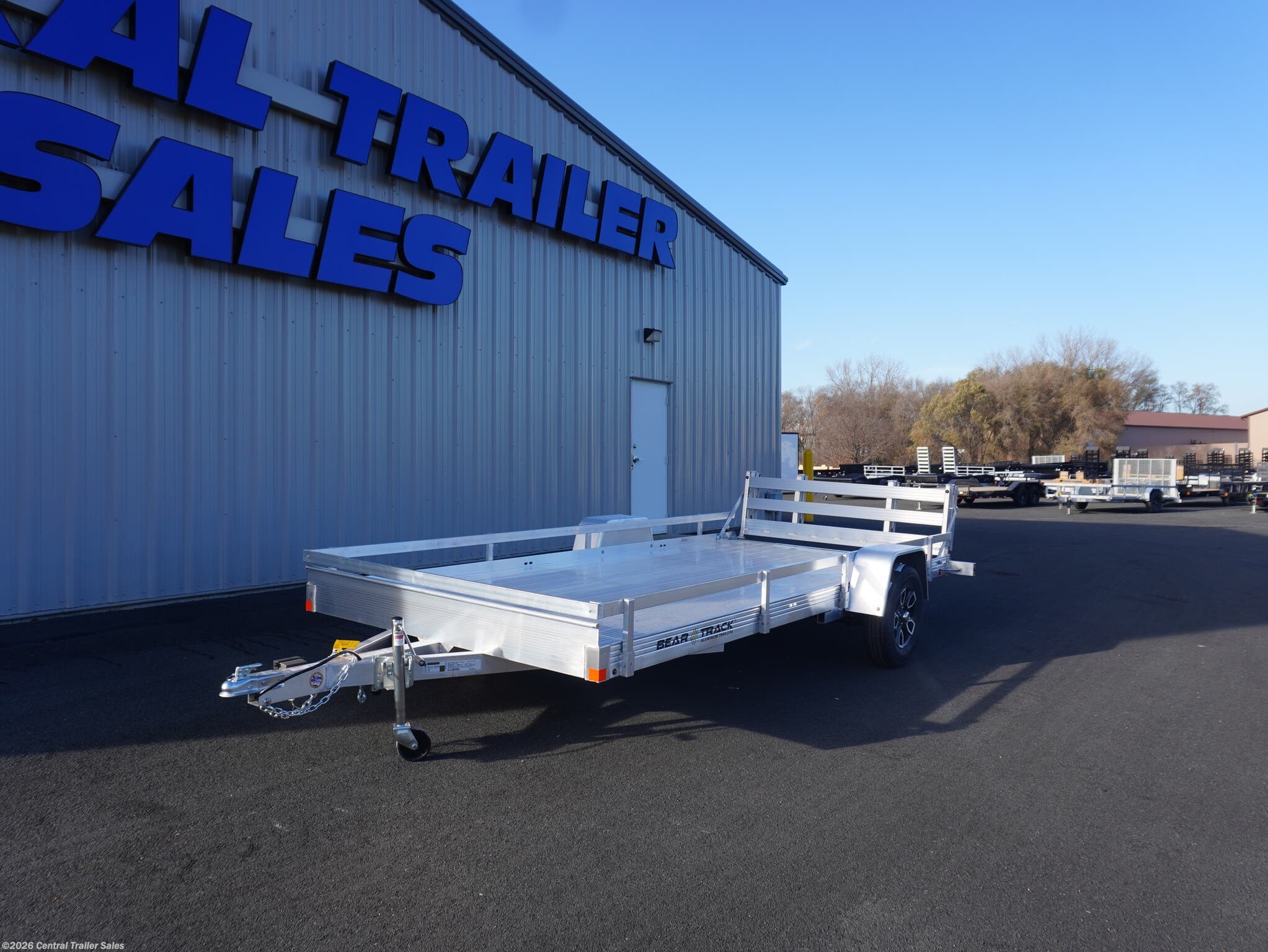 2026 Bear Track BTU 80"x15ft Aluminum Utility Trailer