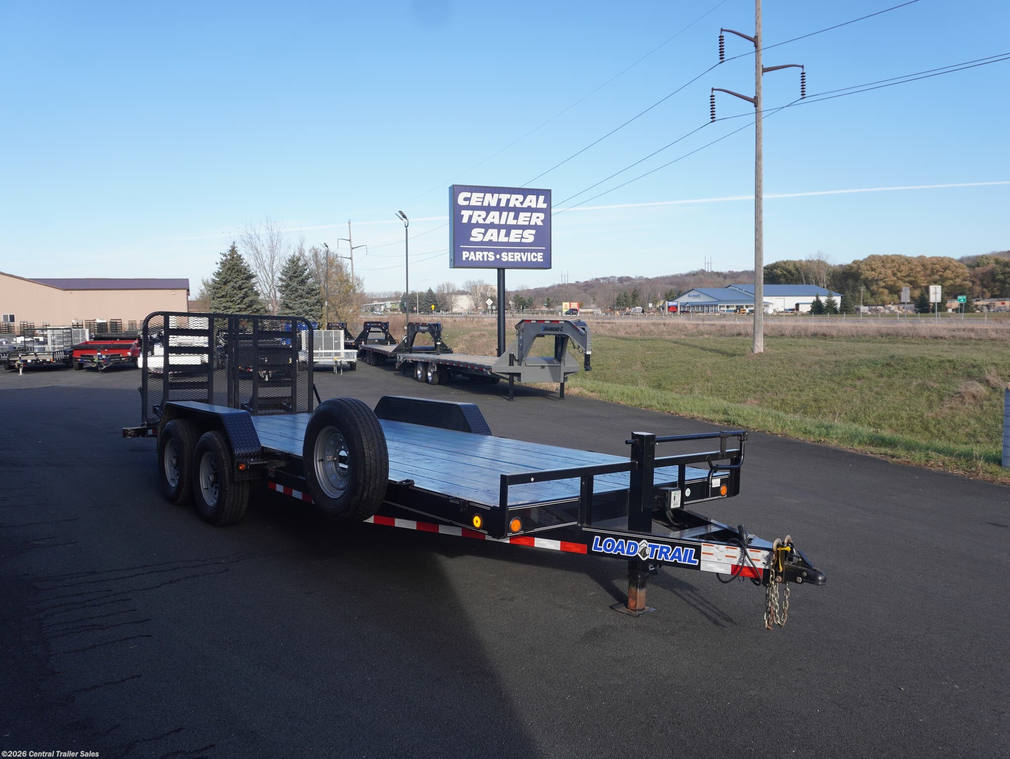 2017 Load Trail CH 20ft Equipment Trailer - Used Equipment Trailer for sale by Central Trailer Sales in Jordan, Minnesota