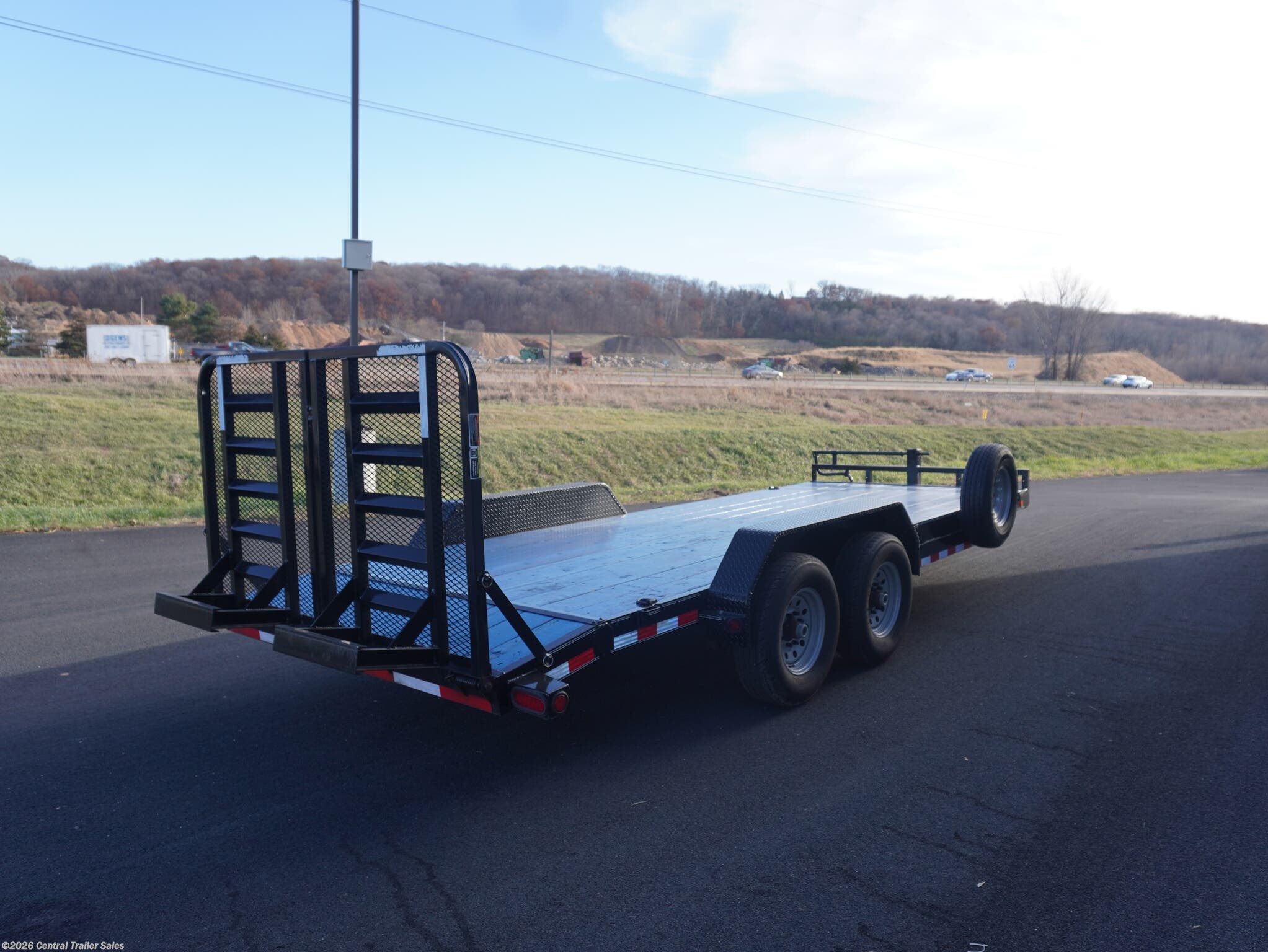 Used 2017 Load Trail CH 20ft Equipment Trailer available in Jordan, Minnesota