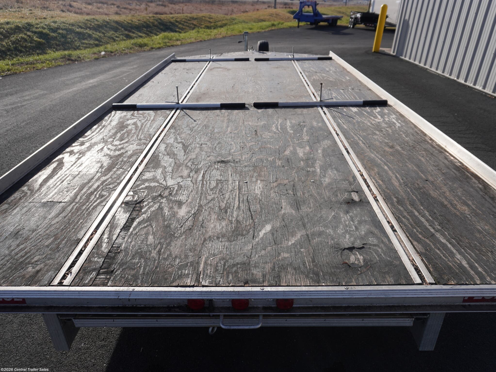 Used 1998 FLOE 8.5'x22' 4 Place Snowmobile Trailer available in Jordan, Minnesota