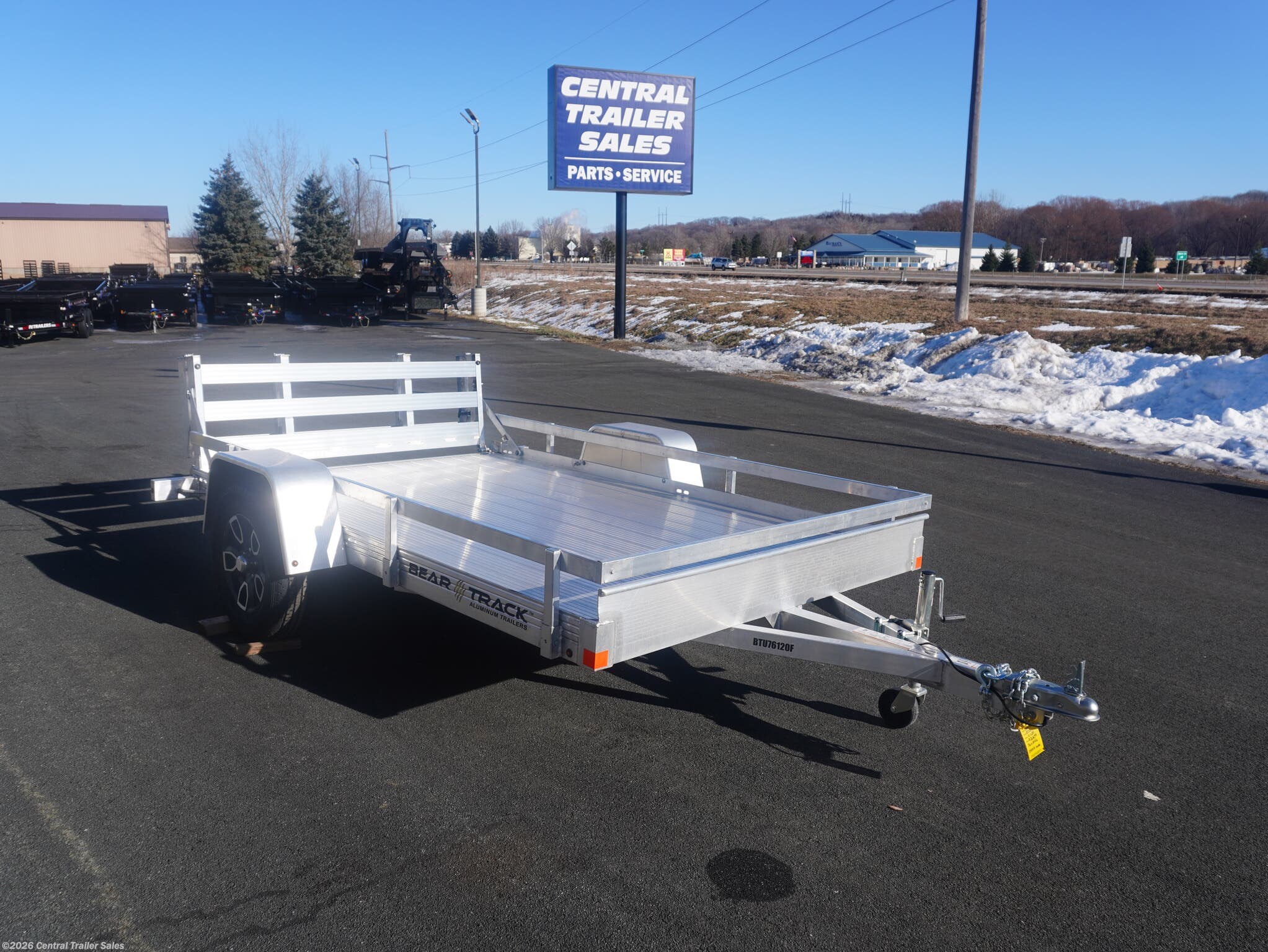2026 76"x10ft Aluminum Utility by Bear Track from Central Trailer Sales in Jordan, Minnesota