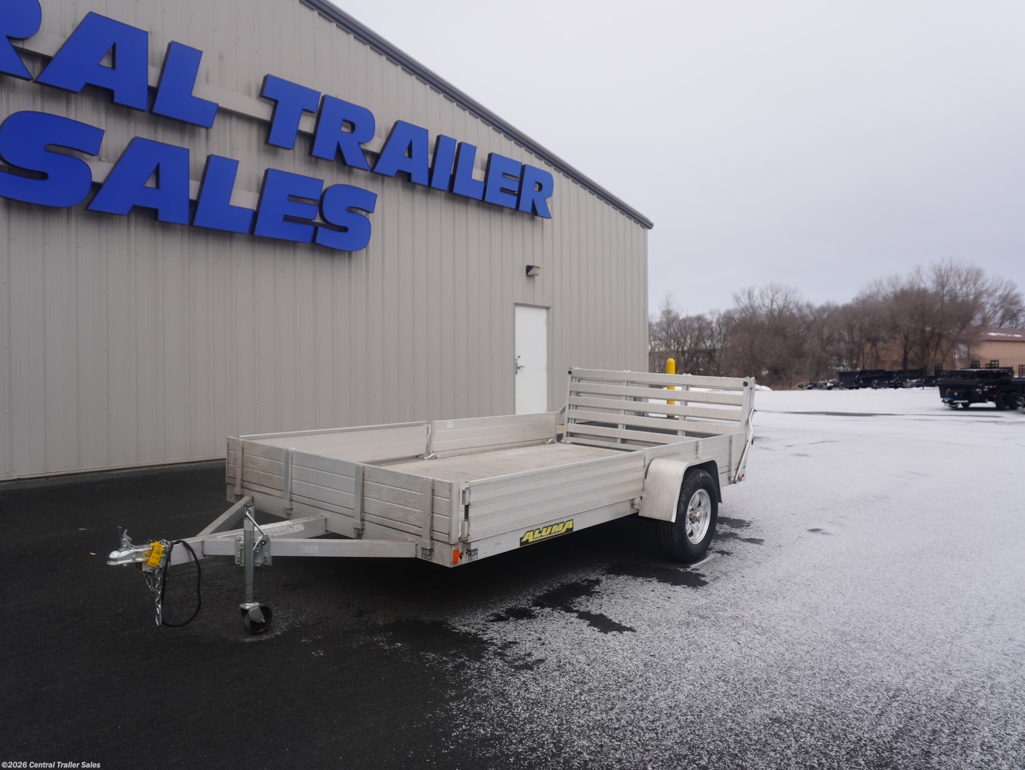 2021 Aluma 8112S-R-BT-SR 81"x12' Aluminum Utility