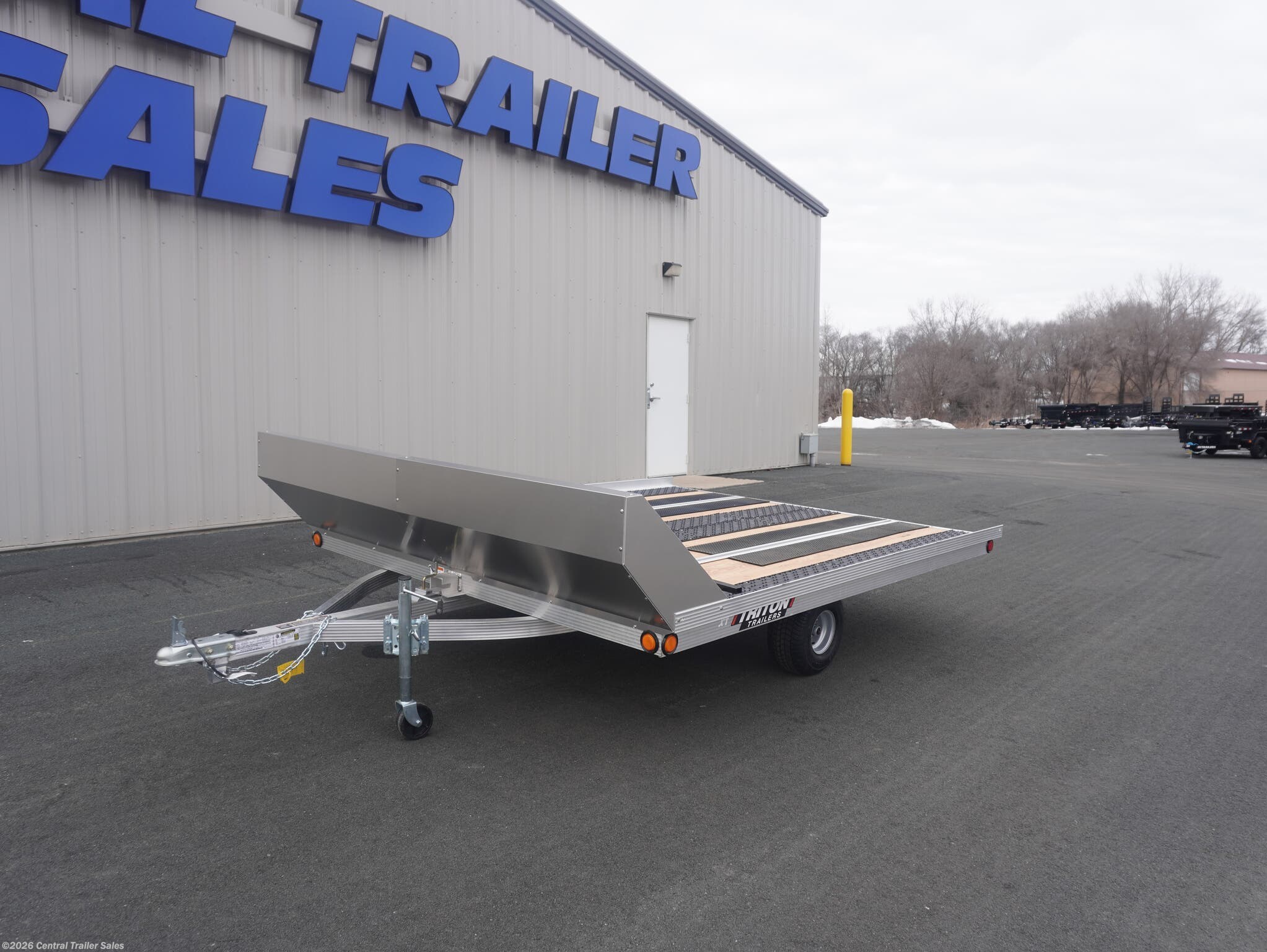 2026 Triton Trailers Snowmobile Trailers XT10-QP 10' Tilt Trailer *Snow Package*