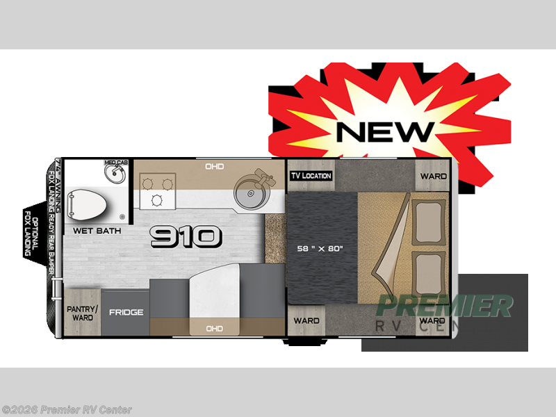 2025 Wolf Creek 910 by Northwood from Premier RV Center in Lewiston, Idaho