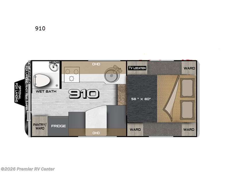 2025 Northwood Wolf Creek 910 - New Truck Camper For Sale by Premier RV Center in Lewiston, Idaho
