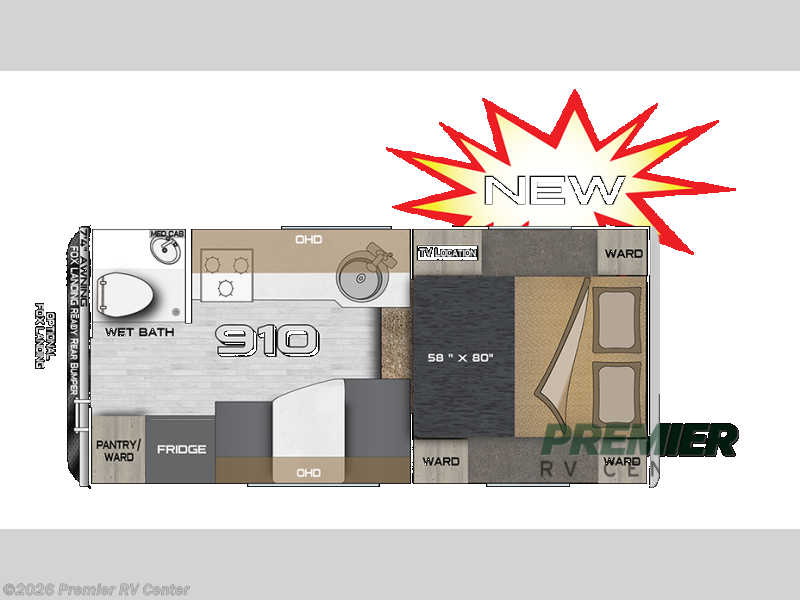 2025 Wolf Creek 910 by Northwood from Premier RV Center in Lewiston, Idaho