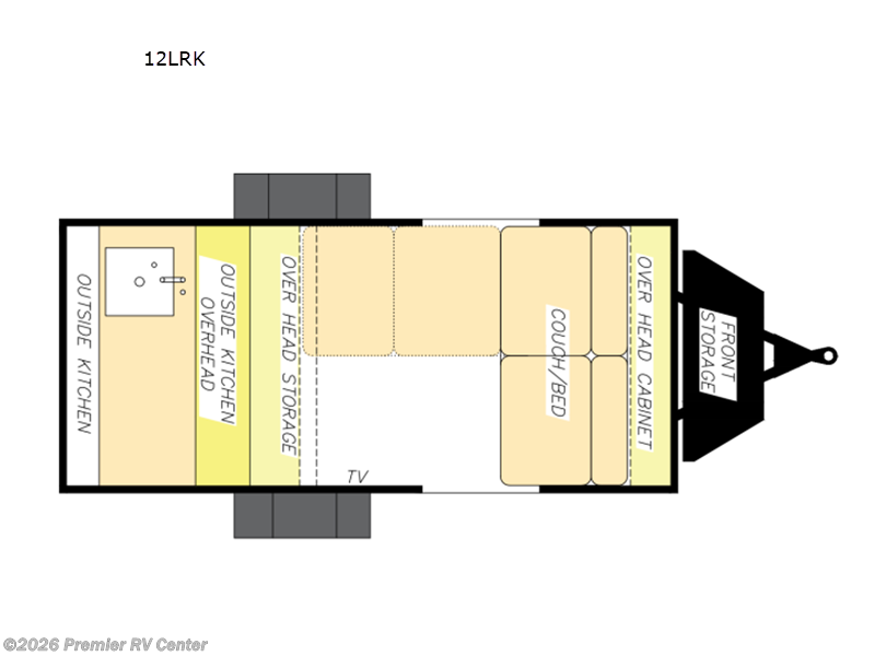 2026 Modern Buggy Trailers Little Buggy 12LRK - New Travel Trailer For Sale by Premier RV Center in Lewiston, Idaho