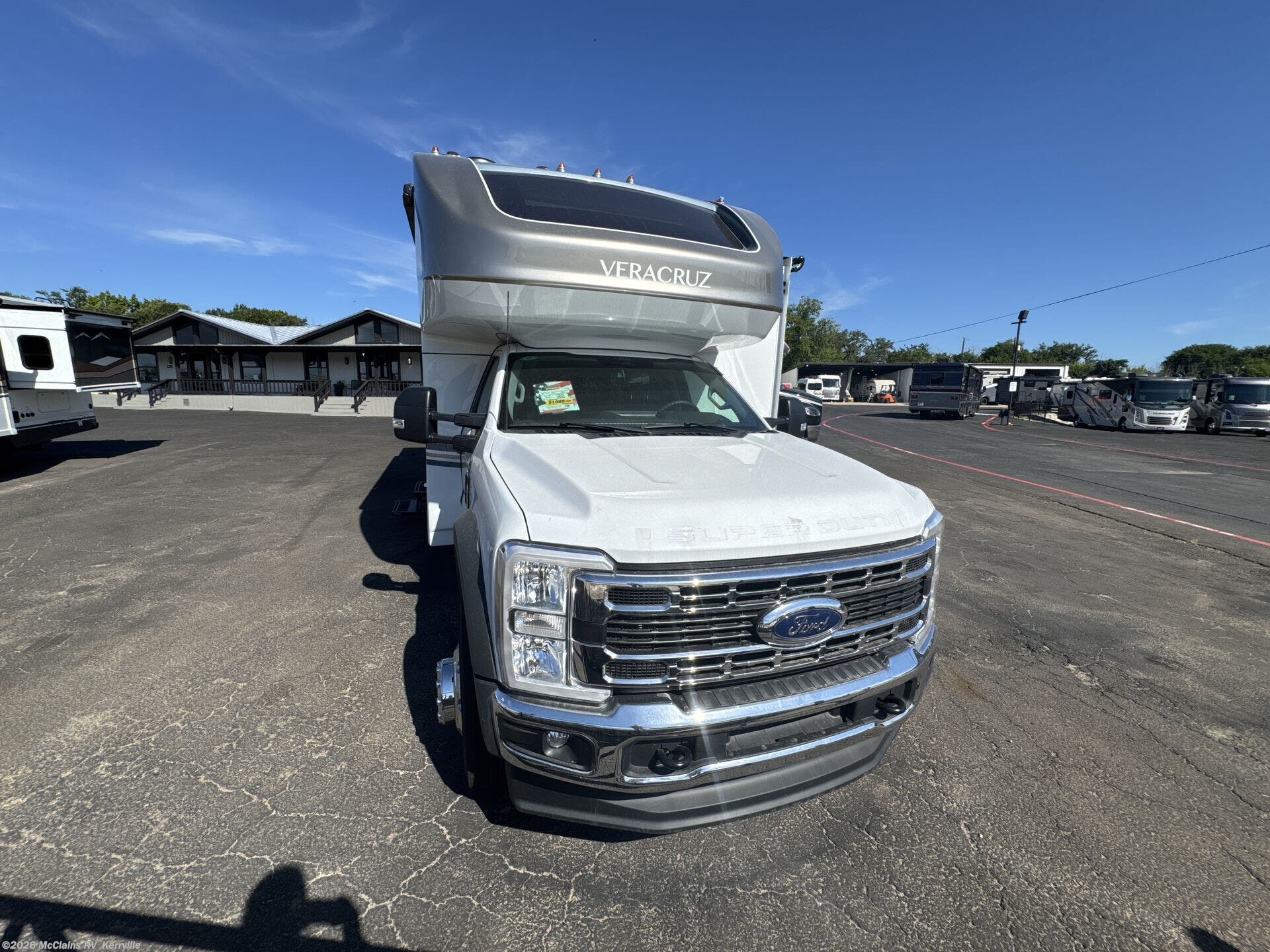 2025 Renegade VERACRUZ 32VDS - New Super C For Sale by McClains RV  in Kerrville, Texas features Water Heater, Self Contained, Black Tank Flush, Air Conditioning, Slideout