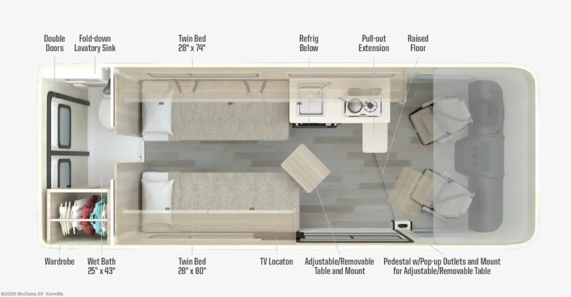 2026 Travato 59K by Winnebago from McClains RV  in Kerrville, Texas