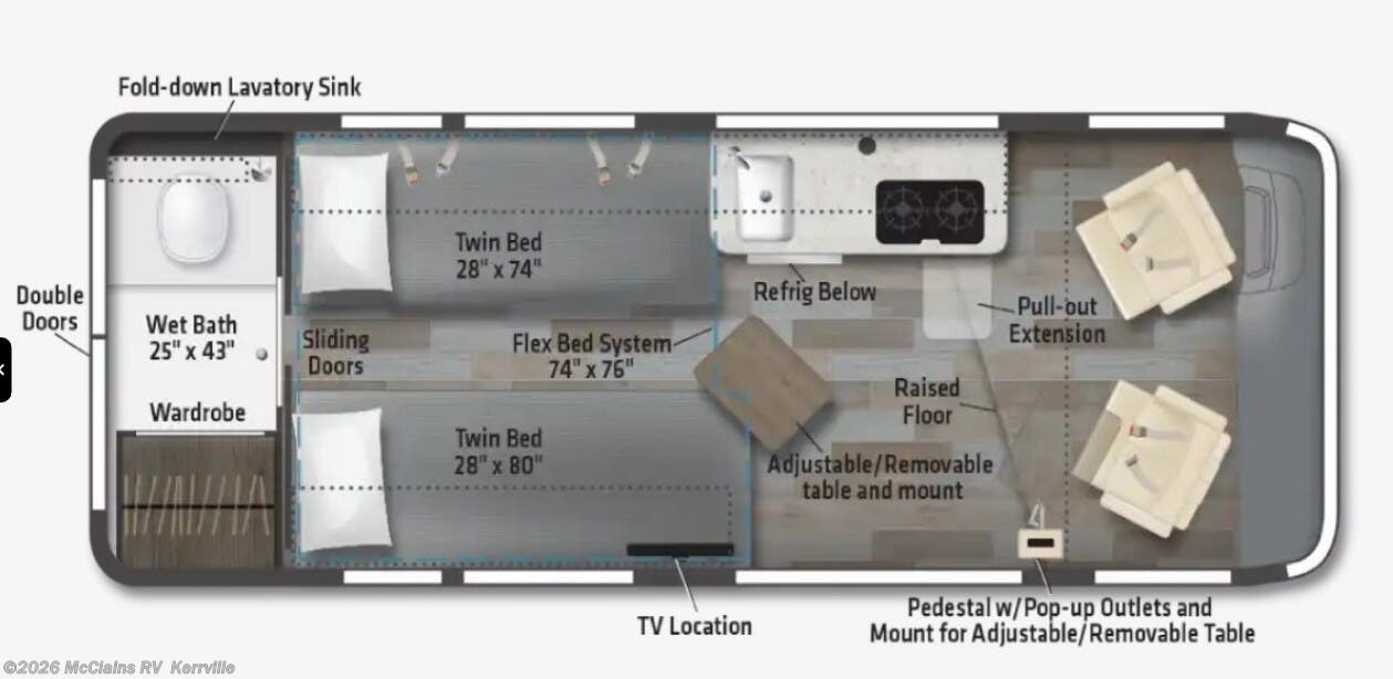 New 2026 Winnebago Travato 59K available in Kerrville, Texas