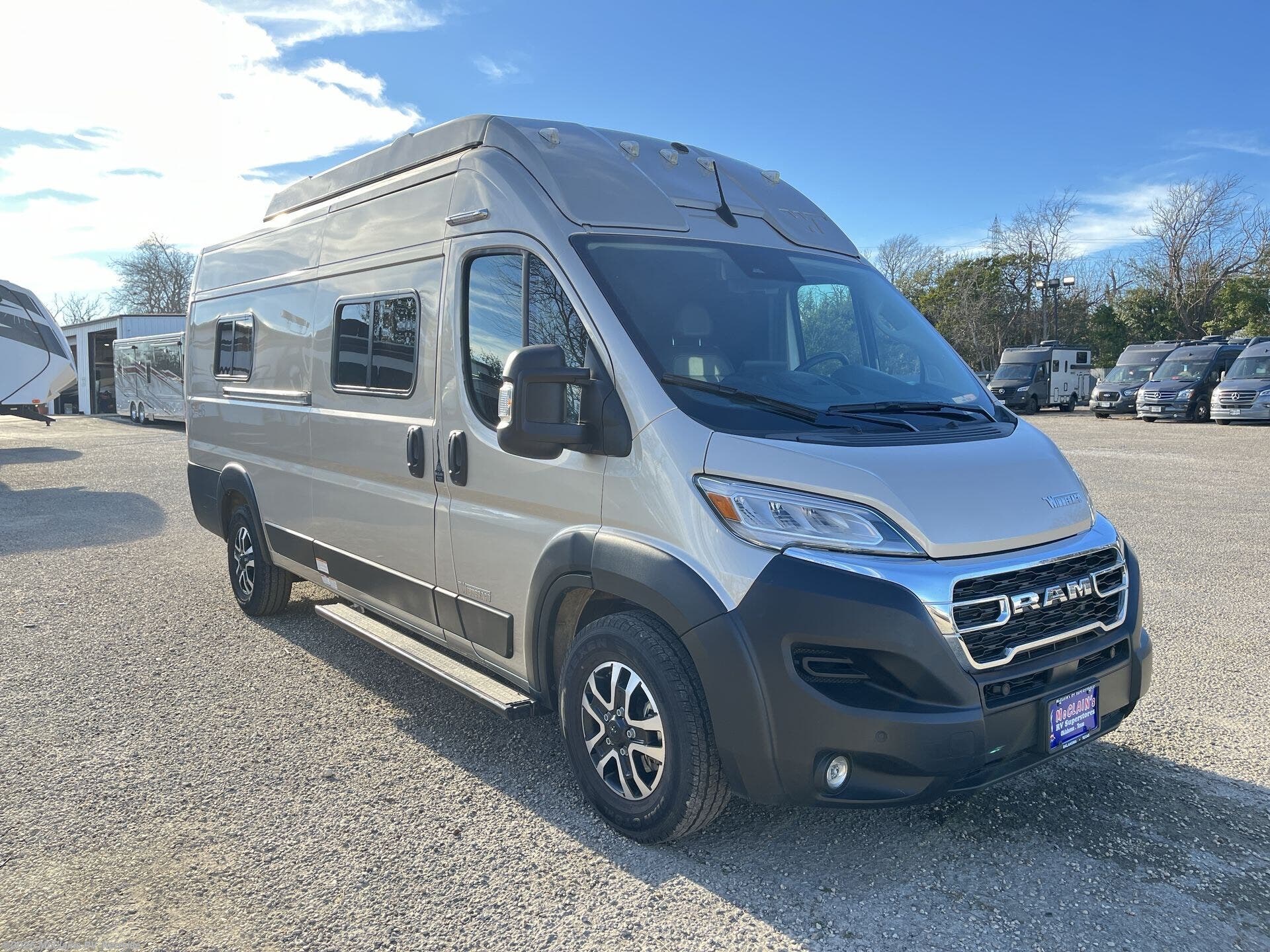 2025 Winnebago Solis 59PX - Used Class B For Sale by McClains RV  in Kerrville, Texas features Roof Vent, Air Conditioning, LP Detector, Batteries, Screen Door