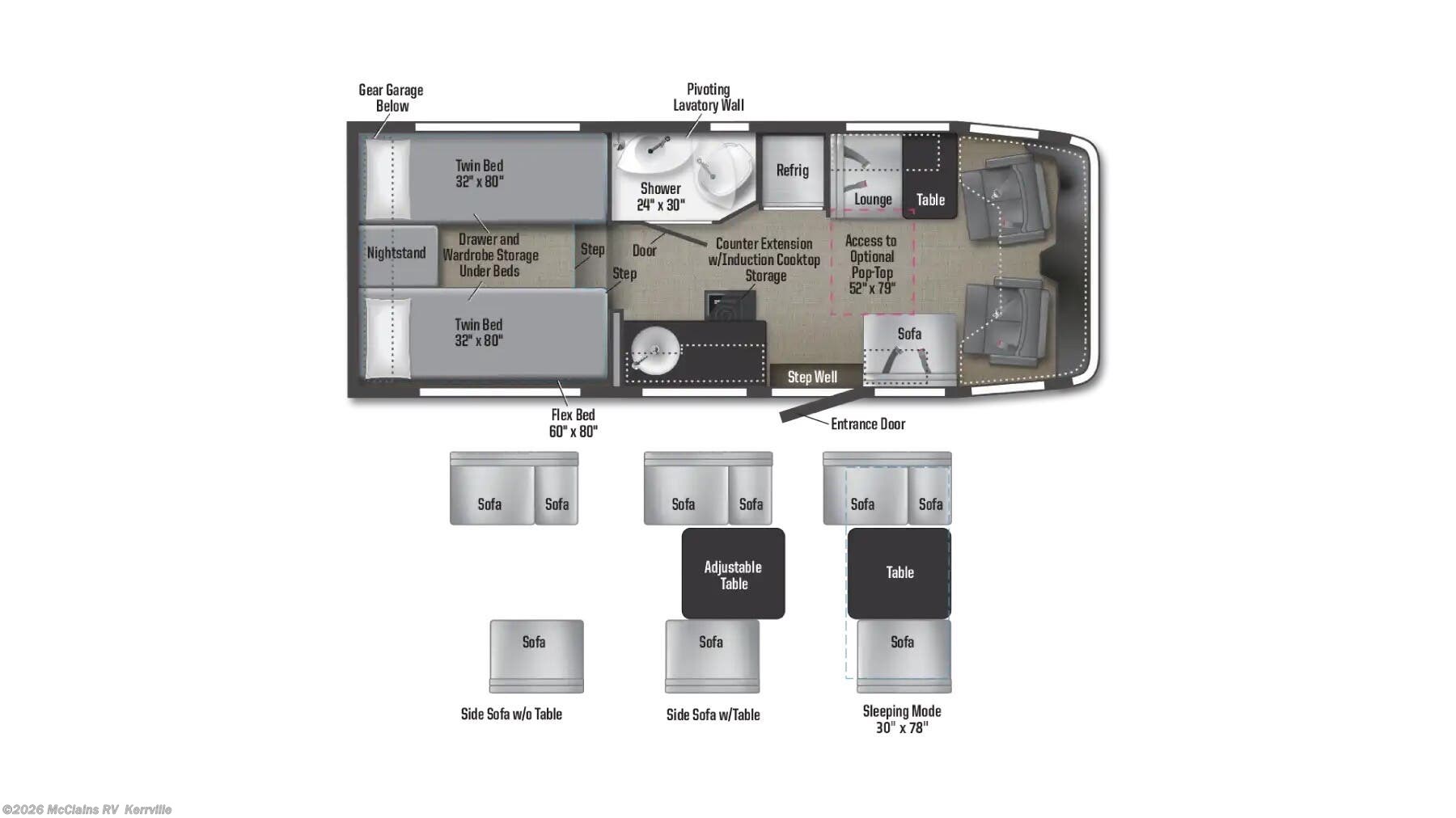 2026 Ekko 23B by Winnebago from McClains RV  in Kerrville, Texas