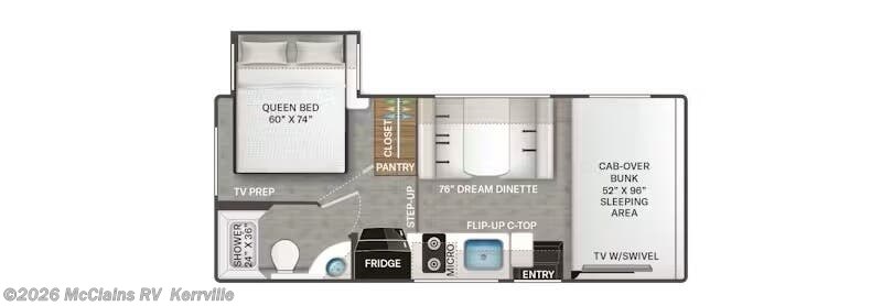 2026 Thor Motor Coach Quantum LZ22 - New Class C For Sale by McClains RV  in Kerrville, Texas