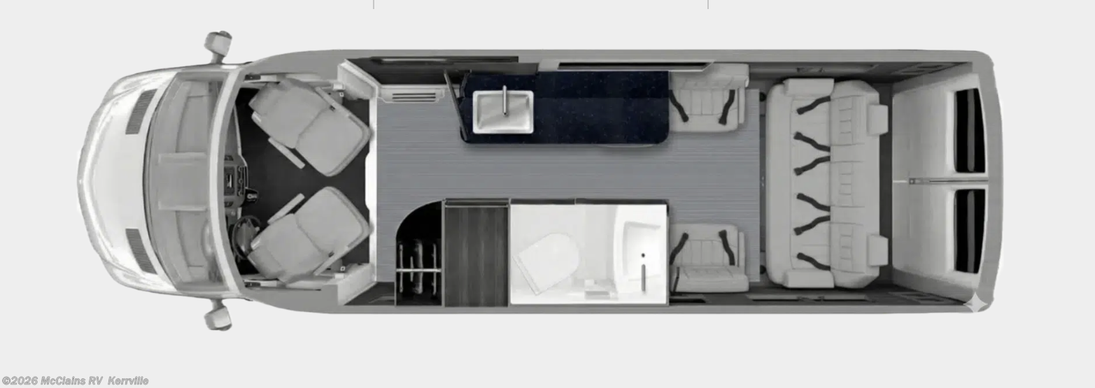 2027 Grech RV Vacanza-ion - New Class B For Sale by McClains RV  in Kerrville, Texas features Air Conditioning, Generator, Smoke Detector, Batteries, Shower