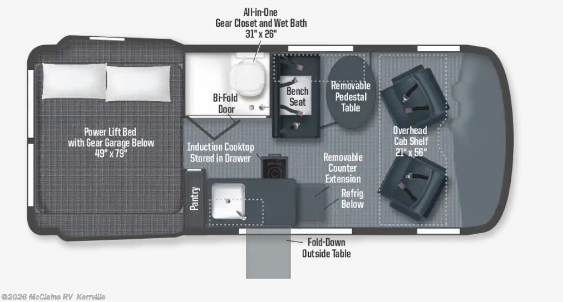 2026 Revel Sport 44N by Winnebago from McClains RV  in Kerrville, Texas