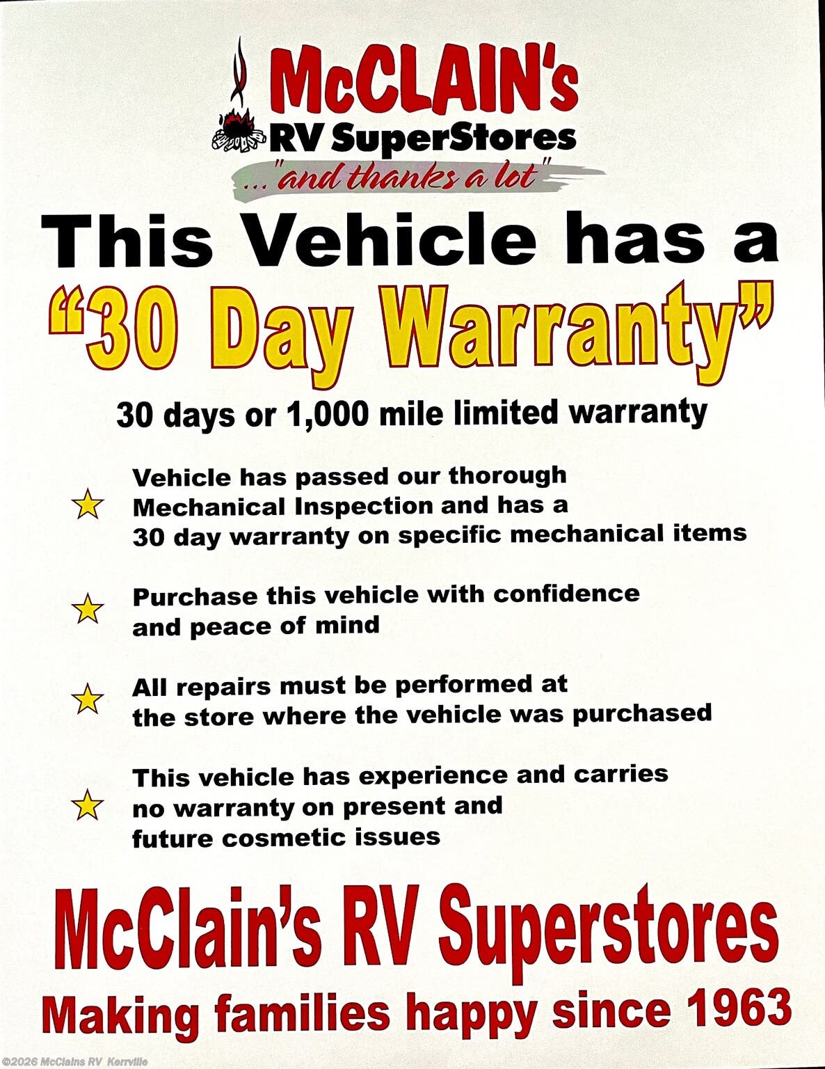 2022 Vista 29V by Winnebago from McClains RV  in Kerrville, Texas