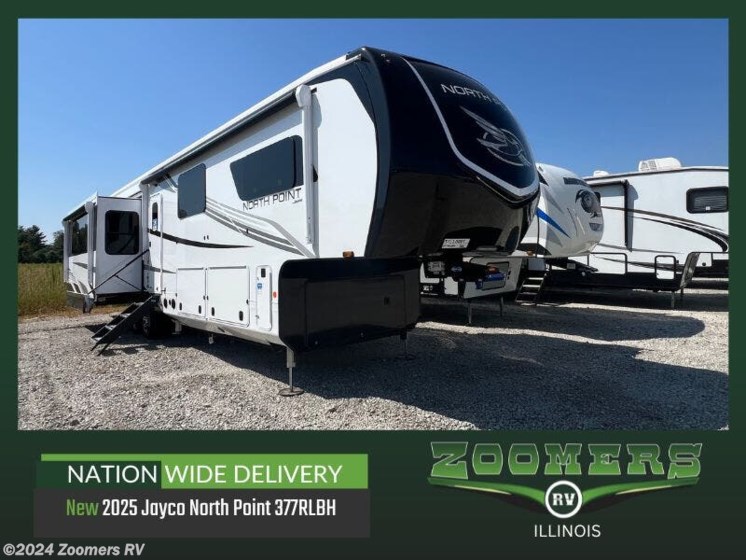 New 2025 Jayco North Point 377RLBH available in Ina, Illinois