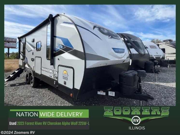 Used 2023 Forest River Cherokee Alpha Wolf 22SW-L available in Ina, Illinois