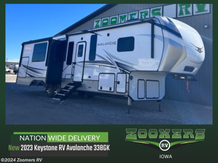 New 2023 Keystone Avalanche 338GK available in Lamoni, Iowa