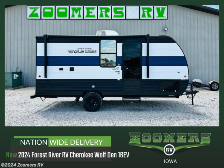 New 2024 Forest River Cherokee Wolf Den 16EV available in Lamoni, Iowa