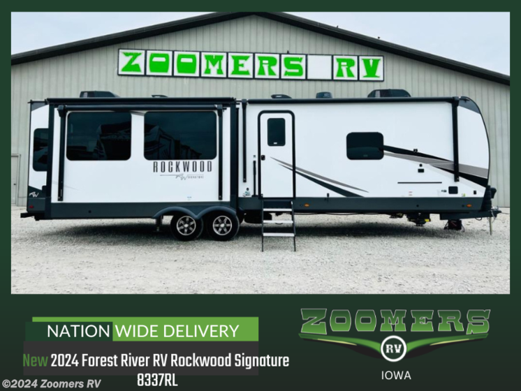 New 2024 Forest River Rockwood Signature 8337RL available in Lamoni, Iowa