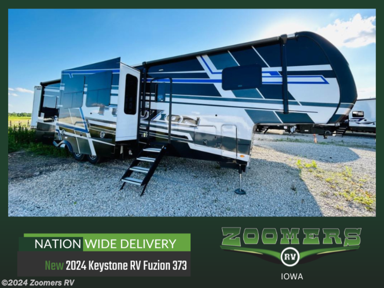 New 2024 Keystone Fuzion 373 available in Lamoni, Iowa