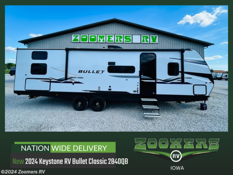 New 2024 Keystone Bullet Classic 2840QB available in Lamoni, Iowa