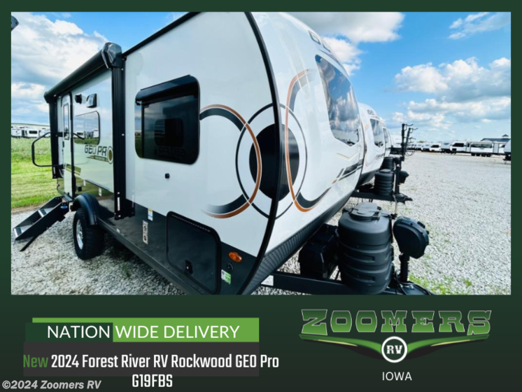 New 2024 Forest River Rockwood Geo Pro G19FBS available in Lamoni, Iowa