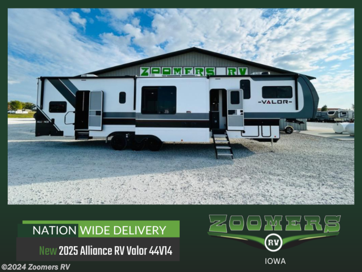 New 2025 Alliance RV Valor 44V14 available in Lamoni, Iowa