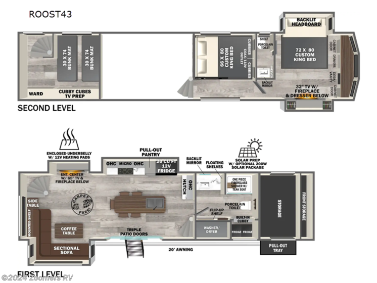 New 2025 Forest River Salem Hemisphere ROOST43 available in Lamoni, Iowa