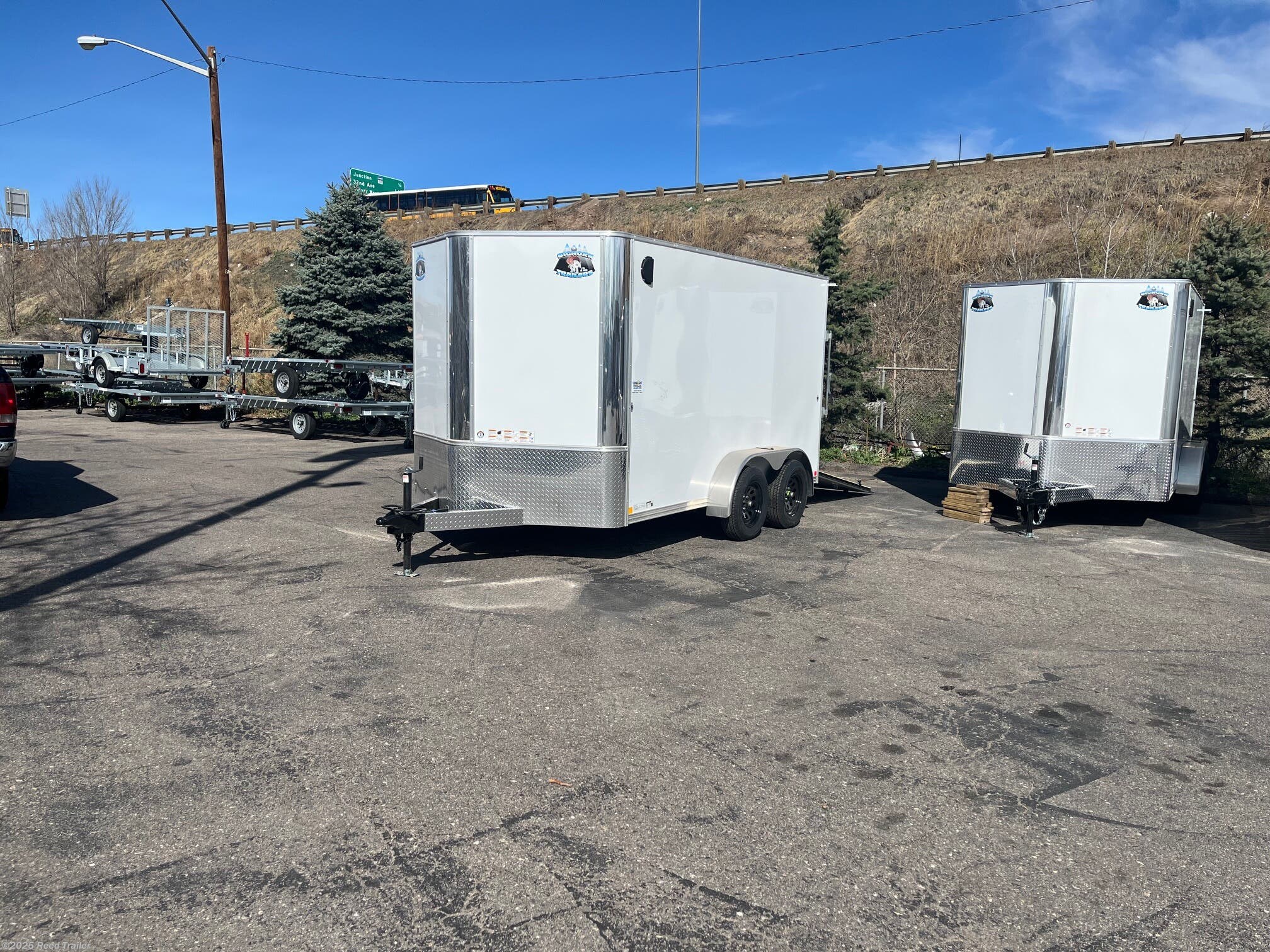 2025 R&M Trailer Mfg 7x12+v-nose (TAC) - New Cargo Trailer for sale by Reed Trailer in Wheat Ridge, Colorado