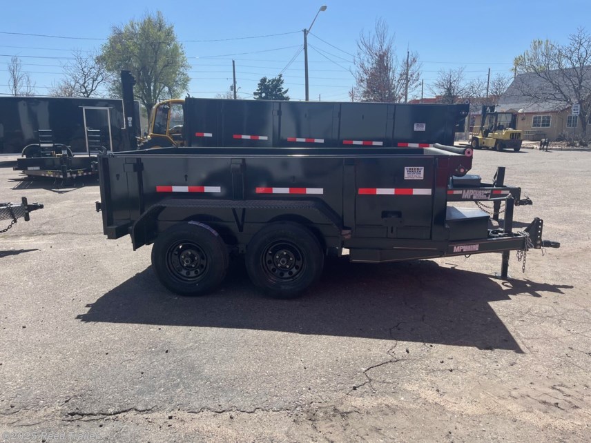 New 2025 MP Custom Trailers 5x10 dump trailer w/ramps and tarp kit available in Wheat Ridge, Colorado