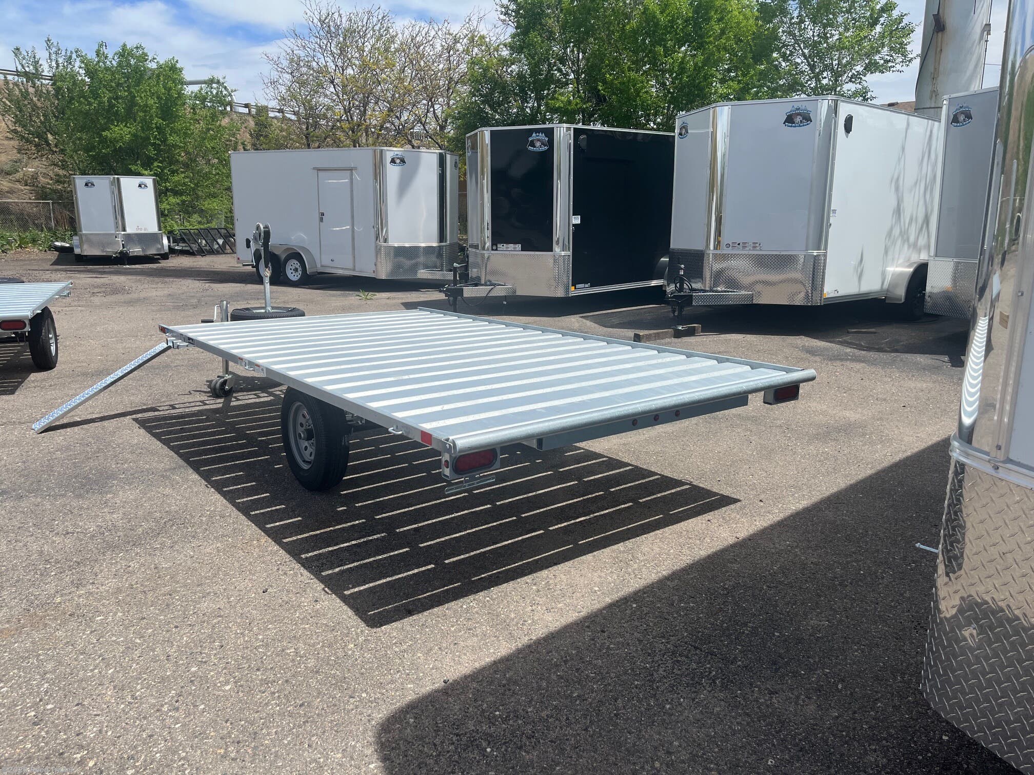 2025 7x12 RAFT W./BIKE RAIL AND RAMP-UPGRADED by SportTrail from Reed Trailer in Wheat Ridge, Colorado