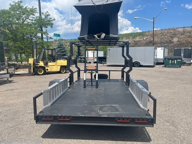 New 2025 R&M Trailer Mfg 76"x14 Kage UTV/ATV utility trailer w/Pop Up Tent available in Wheat Ridge, Colorado