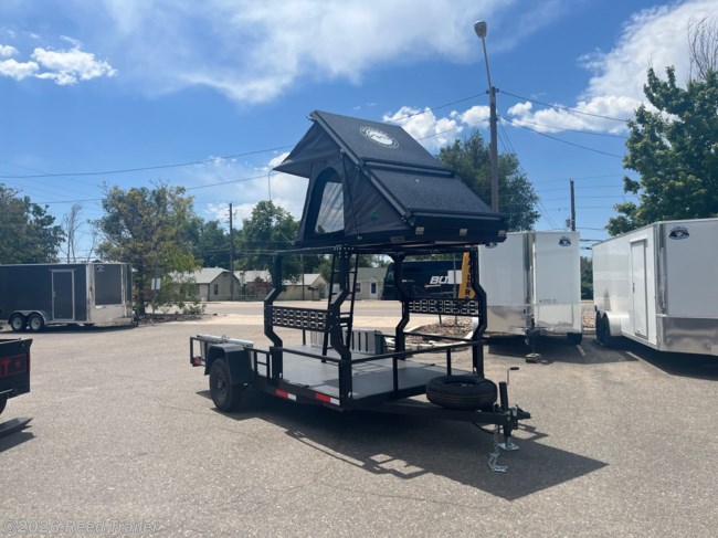 2025 R&M Trailer Mfg 76"x14 Kage UTV/ATV utility trailer w/Pop Up Tent