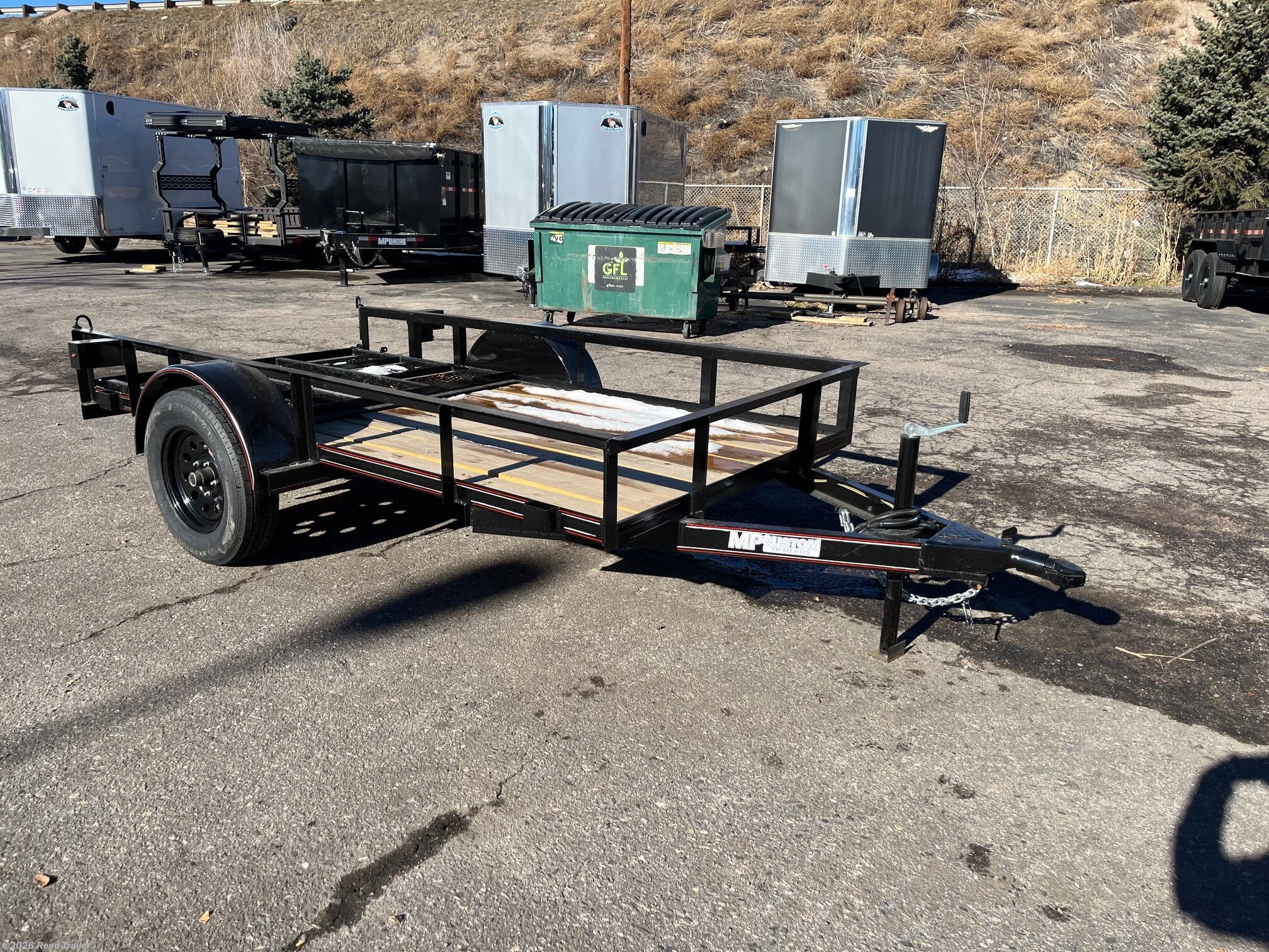 2025 MP Custom Trailers 5x10 MP ATV Utility Trailer - New Flatbed Trailer for sale by Reed Trailer in Wheat Ridge, Colorado