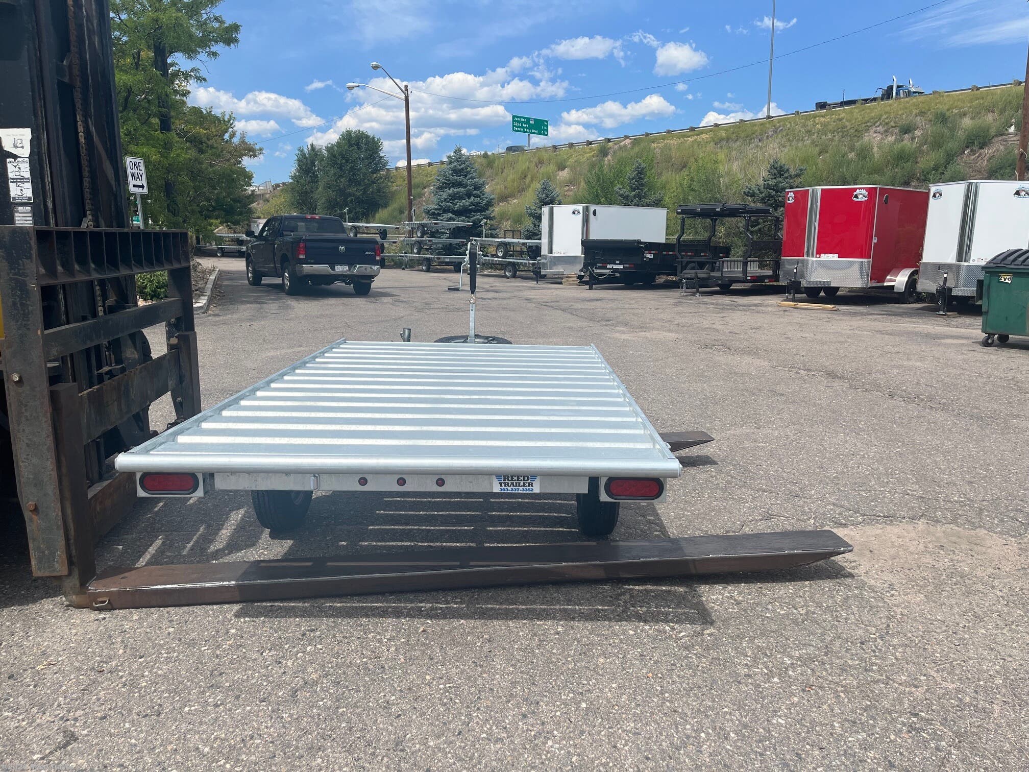 2025 6X10 GALVANIZED RAFT TRAILER by SportTrail from Reed Trailer in Wheat Ridge, Colorado