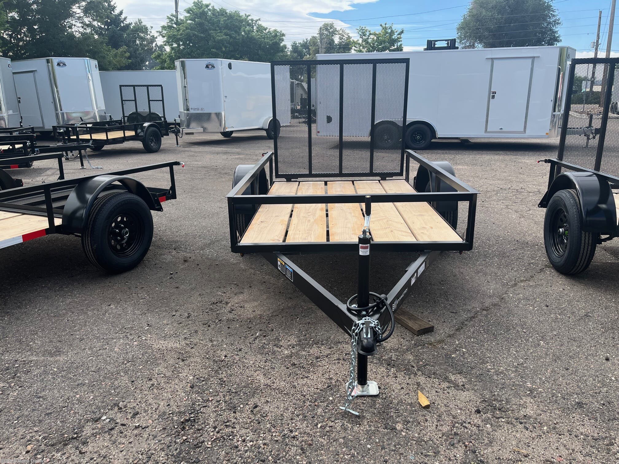 2025 R&M Trailer Mfg 5x8 Symmetry ATV Utility Trailer