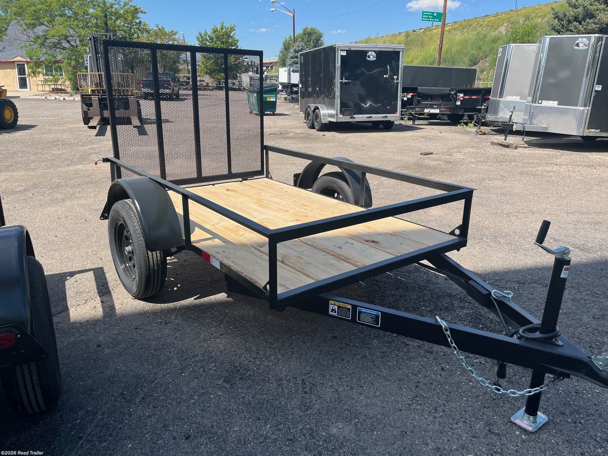 2025 R&M Trailer Mfg 5x8 Symmetry ATV Utility Trailer