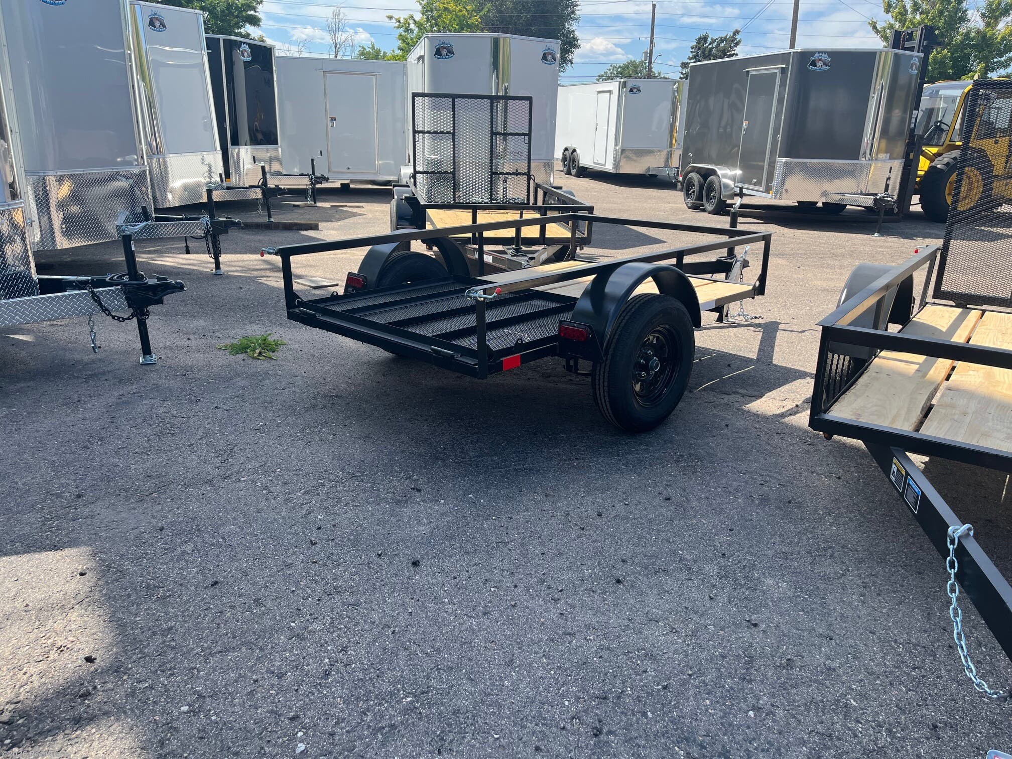 2025 R&M Trailer Mfg 5x8 Symmetry ATV Utility Trailer - New Flatbed Trailer for sale by Reed Trailer in Wheat Ridge, Colorado