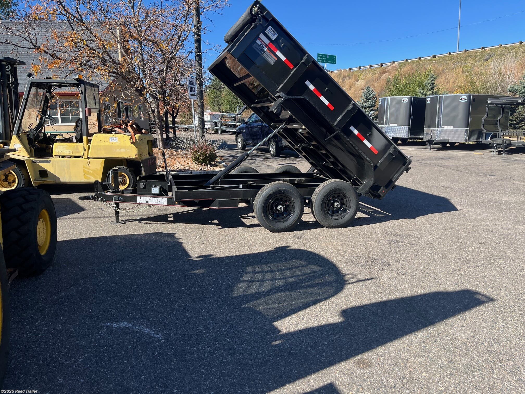 2026 MP Custom Trailers 6X10 9990 GVWR Dump Trailer w/Tarp kit