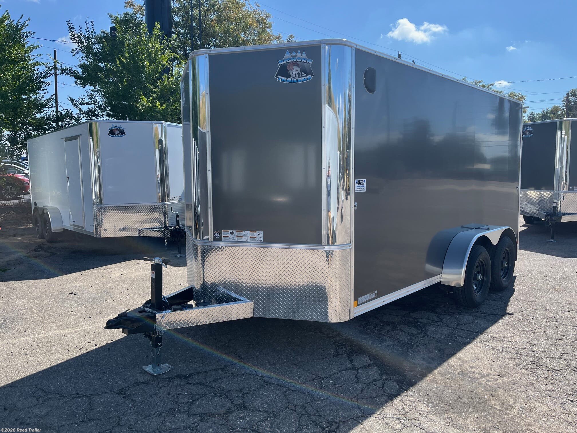 2026 R&M Trailer Mfg 7X14+V-NOSE (9990 GVWR) - New Cargo Trailer for sale by Reed Trailer in Wheat Ridge, Colorado