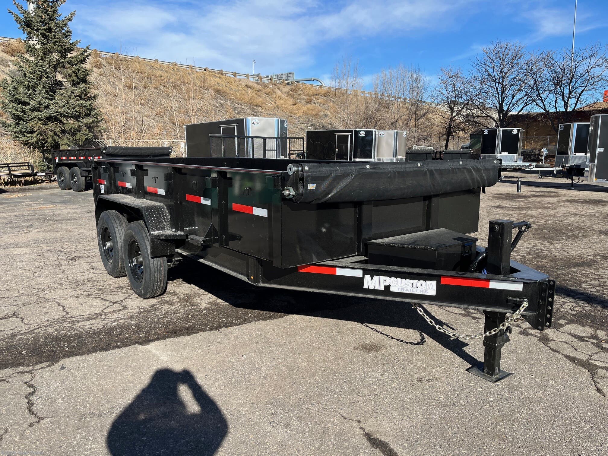 2025 MP Custom Trailers 83x14 14k 2ft side walls w/one piece 7ga floor - New Dump Trailer for sale by Reed Trailer in Wheat Ridge, Colorado