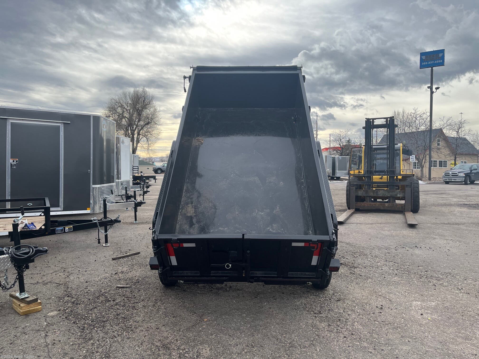 2025 MP Custom Trailers 5x10 Dump Trailer w/ramps and tarp kit - New Dump Trailer for sale by Reed Trailer in Wheat Ridge, Colorado
