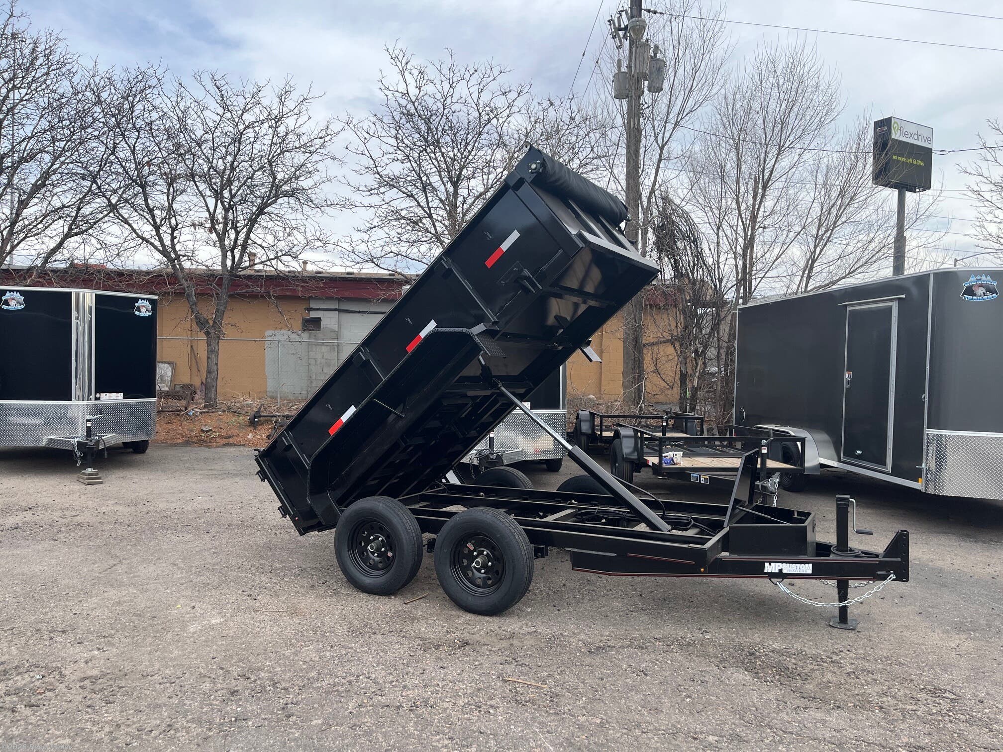 2025 5x10 Dump Trailer w/ramps and tarp kit by MP Custom Trailers from Reed Trailer in Wheat Ridge, Colorado