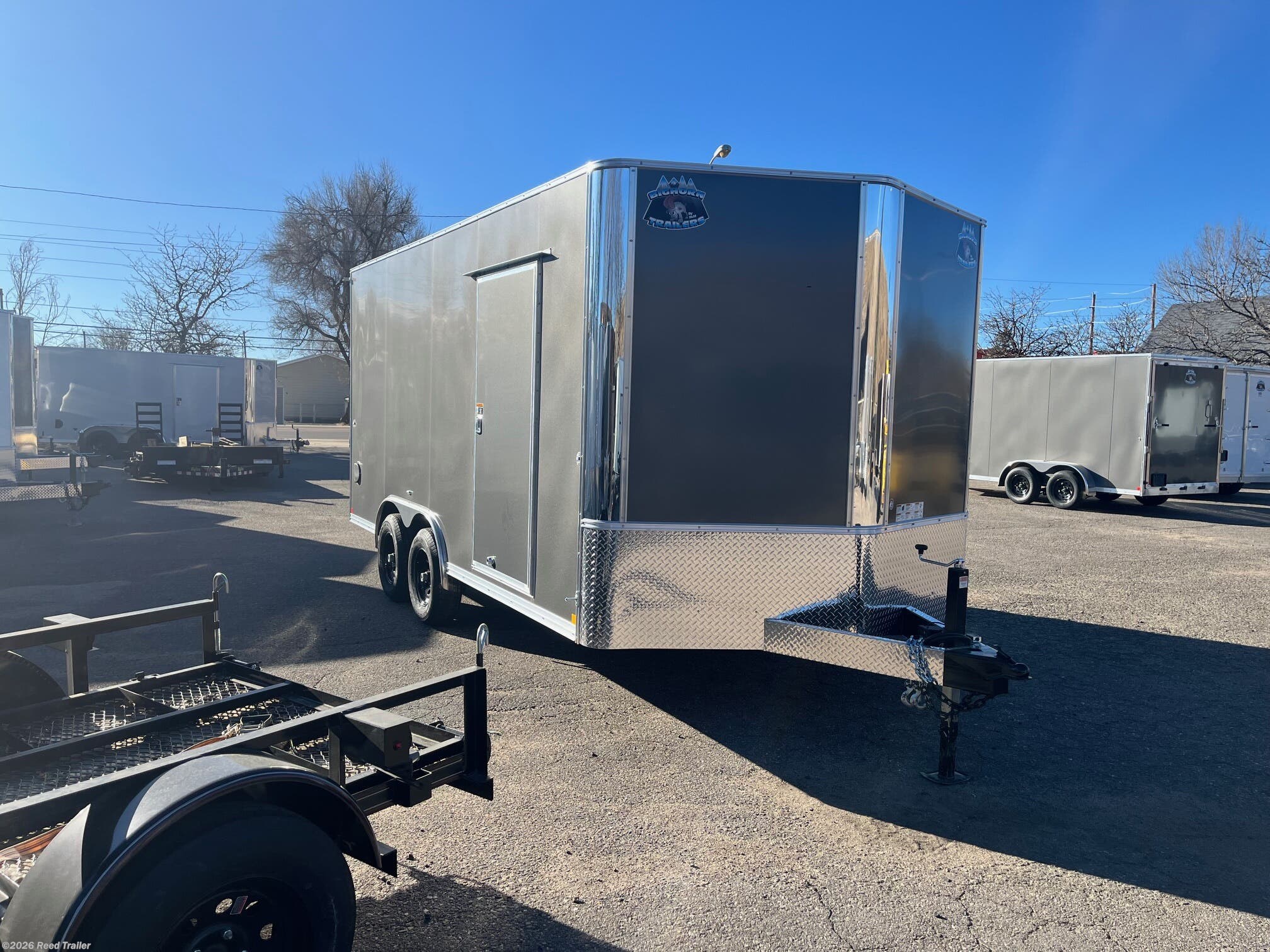 2026 R&M Trailer Mfg 8.5X16+V-NOSE 9990 GVWR 7' TALL