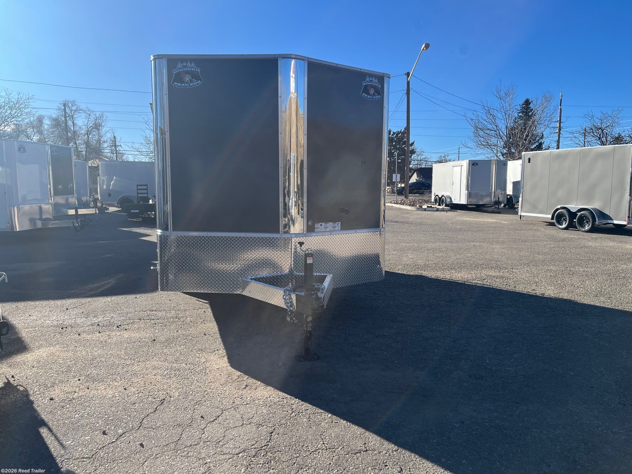 2026 8.5X16+V-NOSE 9990 GVWR 7' TALL by R&M Trailer Mfg from Reed Trailer in Wheat Ridge, Colorado