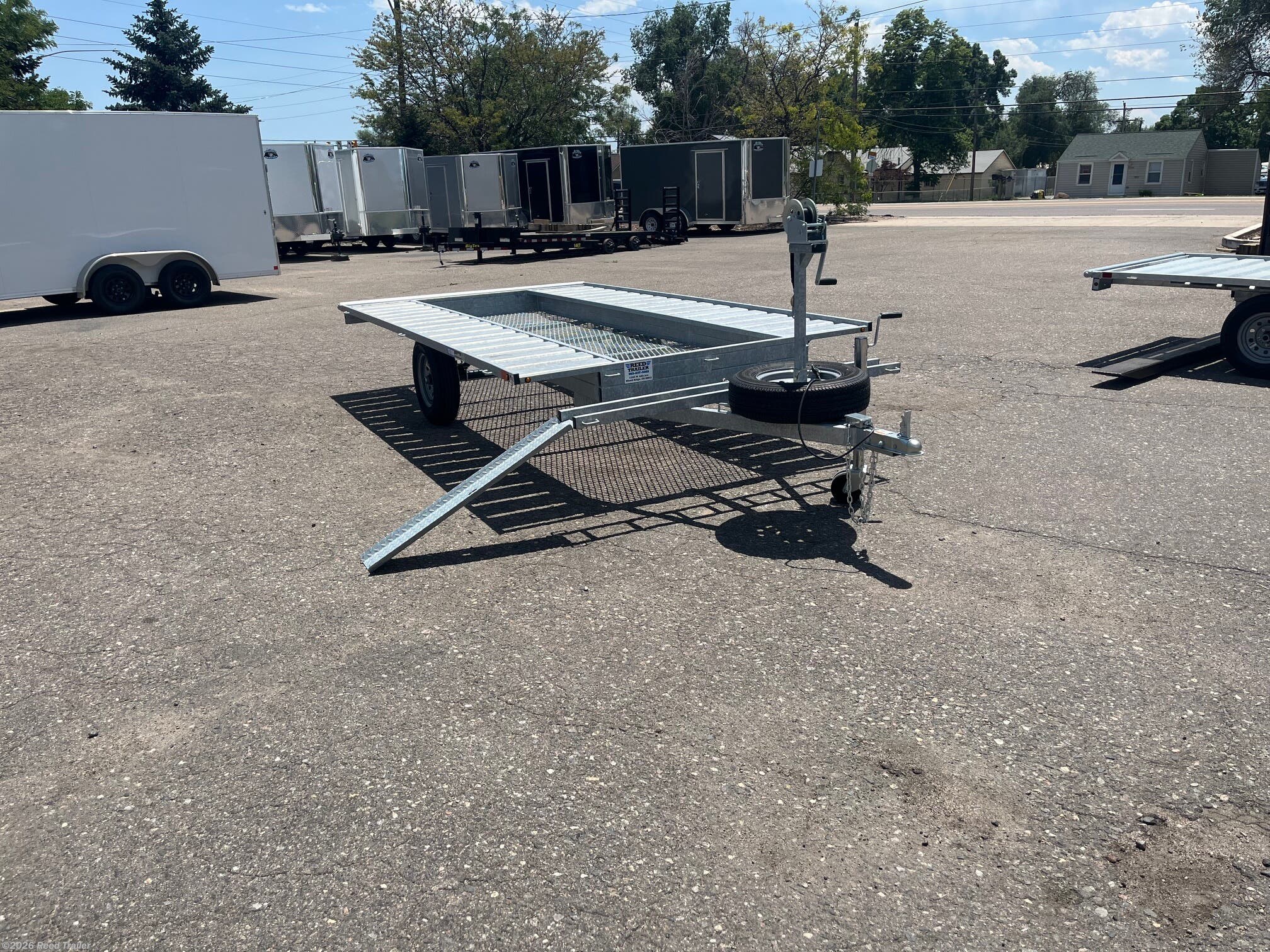 2025 SportTrail 7x12 RAFT UNDB (bike rail and under storage)