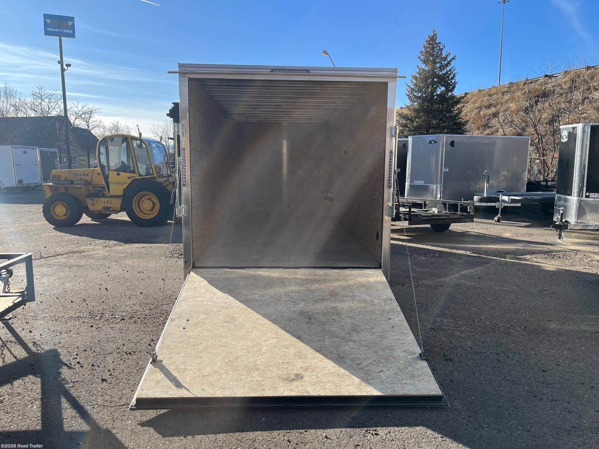 New 2026 R&M Trailer Mfg 7X18+V-NOSE TAC 9990 GVWR available in Wheat Ridge, Colorado