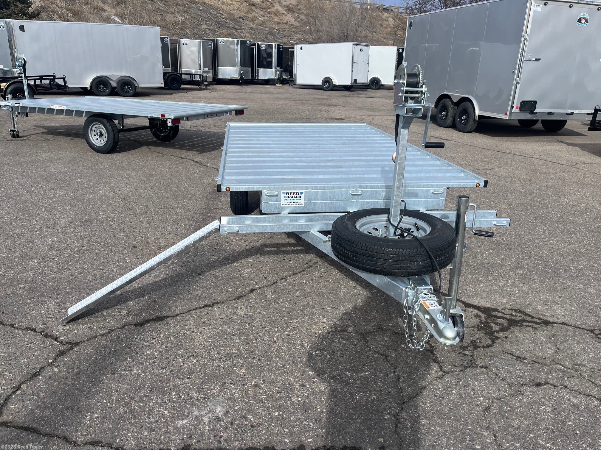 2026 SportTrail 6X10 RAFTB W/UPGRADED BIKE RAIL AND RAMP - New Utility Trailer for sale by Reed Trailer in Wheat Ridge, Colorado